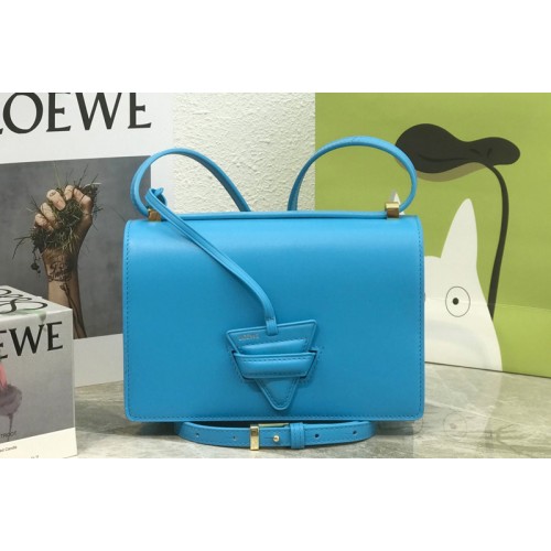 Loewe Barcelona bag in Lagoon Blue silk calfskin