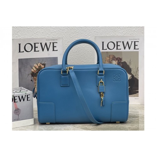 Loewe Amazona 28 bag in Blue nappa calfskin