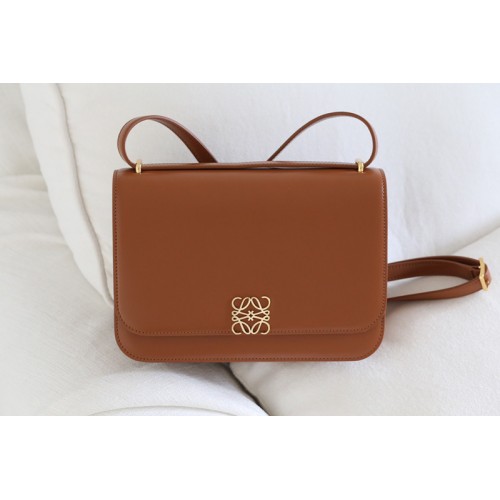 Loewe Goya bag in Tan silk calfskin