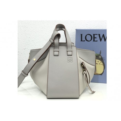 Loewe Small Hammock bag in Grey White classic calfskin