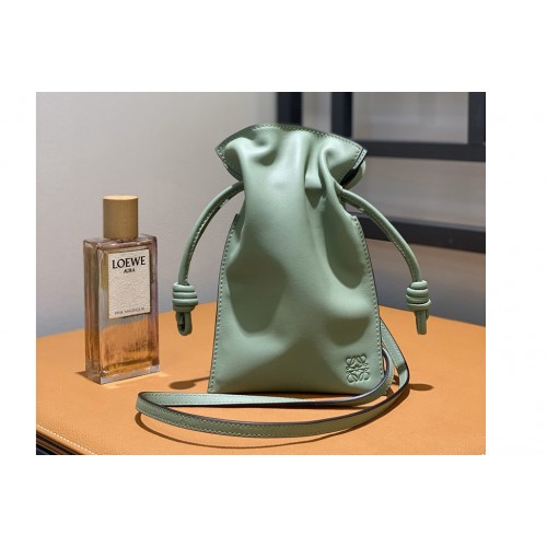 Loewe Flamenco Pocket in Rosemary nappa calfskin