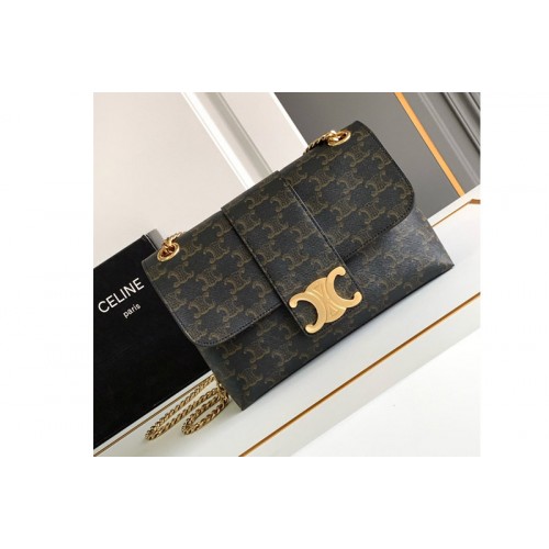 Celine Medium Celine Victoire Bag in Triomphe Canvas