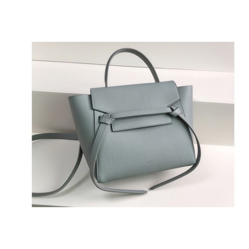 Celine Nano Belt Bag in Mineral Grained Calfskin
