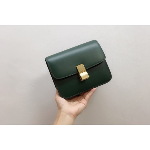 Celine TEEN CLASSIC BAG IN AMAZONE BOX CALFSKIN