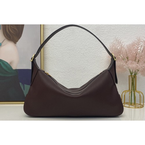 Celine MEDIUM ROMY bag IN Coffee SUPPLE CALFSKIN