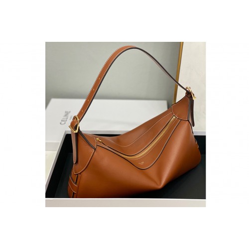 Celine MEDIUM ROMY bag IN Tan SUPPLE CALFSKIN