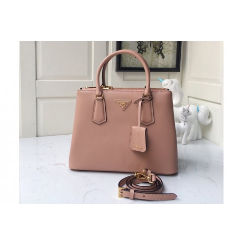 Prada 1BA232 Medium Prada Galleria Saffiano leather bag in Pink Saffiano leather