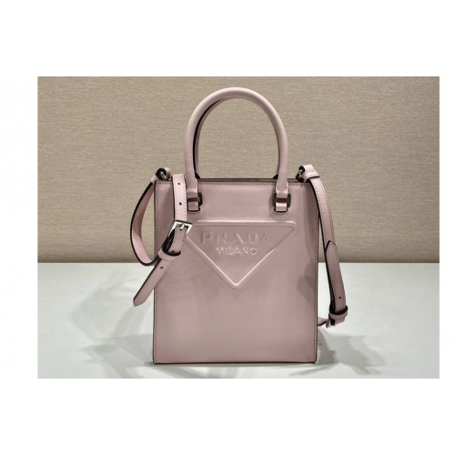 Prada 1BA333 leather bag in Pink leather