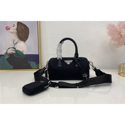 Prada 1BB846 Re-Edition 2005 Nylon Bag In Black Nylon
