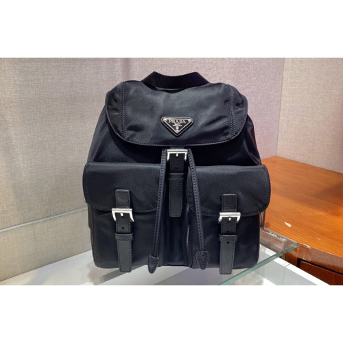 Prada 1BZ677 Small Re-Nylon backpack in Black Nylon