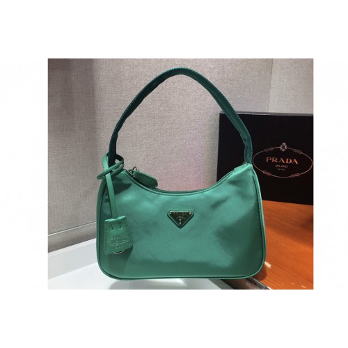 Prada 1NE515 Re-Edition 2000 nylon mini-bag in Green Nylon