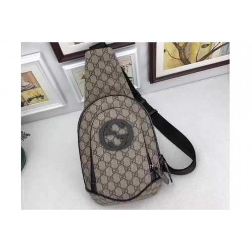 Gucci Waist Canvas Bags Brown