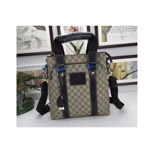 Gucci Supreme Canvas Briefcase Brown