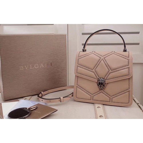 Bvlgari Serpenti Forever Crossbody Bags Pink Original Leather