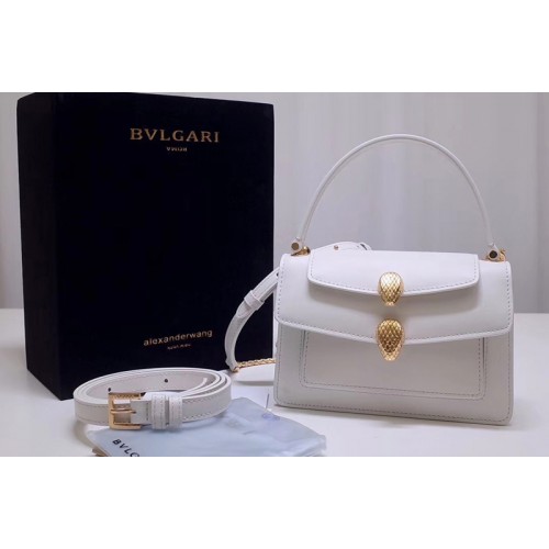 Alexander Wang x Bvlgari Belt Bag White Smooth Calf Leather