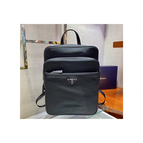 Prada 2VZ064 Tessuto Backpack in Black Nylon