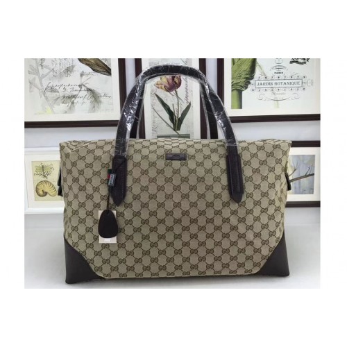 Gucci Original Canvas Carry-on Duffel Bag Black