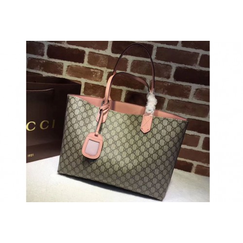 Gucci Reversible Leather Tote Bags Pink