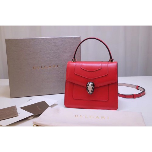 Bvlgari Serpenti Forever 38329 Crossbody Bags Red Calf Leather