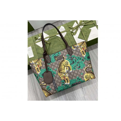 Gucci Bengal Supreme tote Bag in Beige ebony Supreme canvas