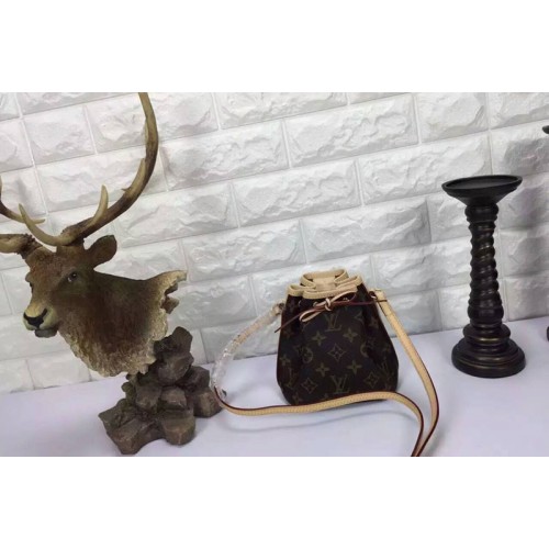 Louis Vuitton M41346 Nano Noe Bag in Monogram Canvas