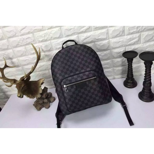 Louis Vuitton N41473 Josh Backpack in Damier Graphite Canvas