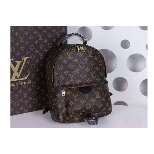 Louis Vuitton M41561 Palm Springs Backpack MM in Monogram Canvas