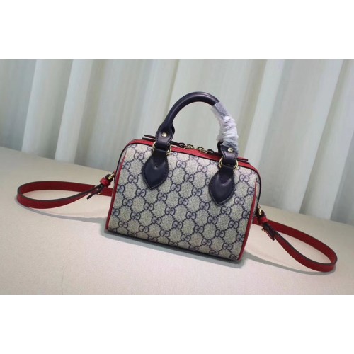 Gucci Canvas mini Top Handle Bags Red