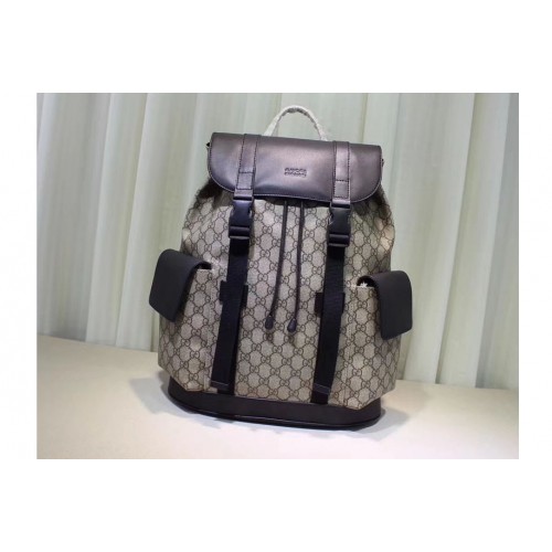 Gucci Soft Supreme backpack Brown