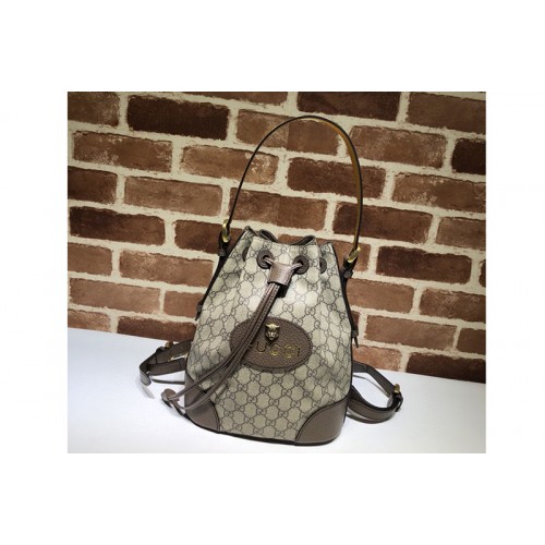 Gucci Neo Vintage Supreme backpack in Beige ebony soft Supreme