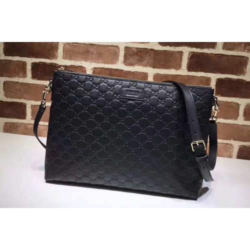 Gucci Signature soft messenger Bags Black