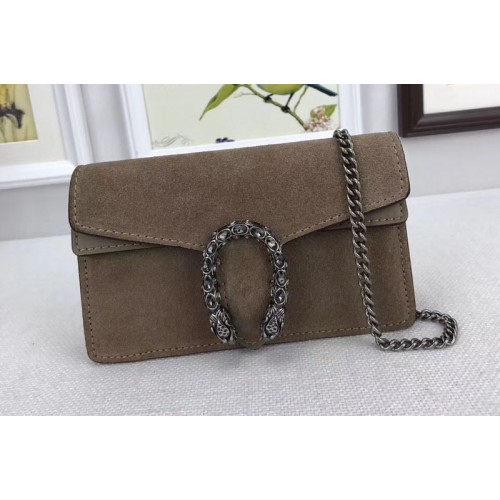 Gucci Dionysus Velvet Super mini Bag Apricot