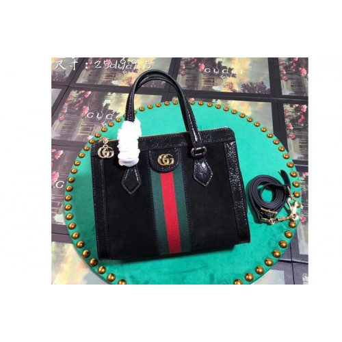 Gucci Ophidia small tote bags Black Suede