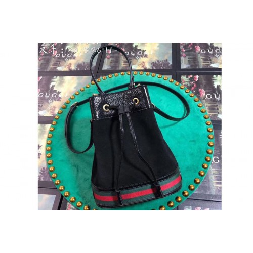 Gucci ‎ Ophidia Small bucket bags Black Suede