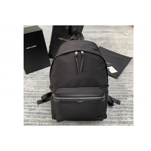 YSL CIT-E BACKPACK IN Black CANVAS