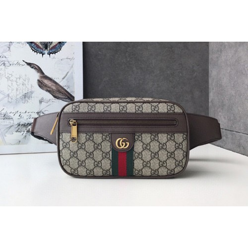 Gucci Ophidia belt bags Beige ebony soft Supreme