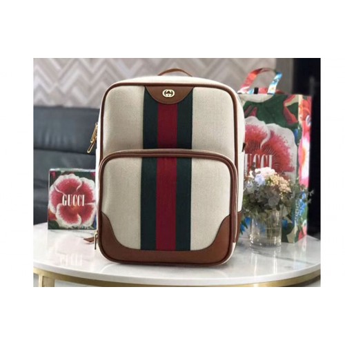 Gucci Vintage canvas backpack