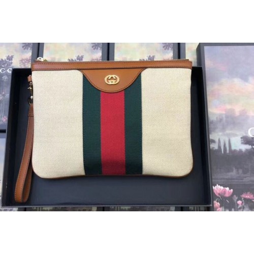 Gucci Vintage canvas pouch Beige vintage canvas
