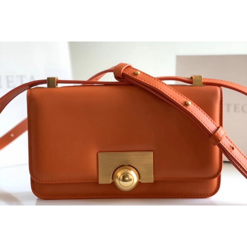 Bottega Veneta BV classic Shoulder bag in Orange Calf Leather