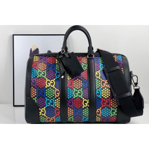 Gucci Medium Psychedelic carry-on duffle Bag in Psychedelic Supreme canvas