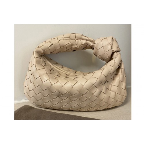 Bottega Veneta Mini BV Jodie hobo bag in Pink Lambskin Leather