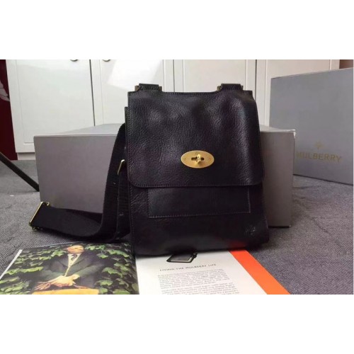 Mulberry Antony Natural Leather Bags Black