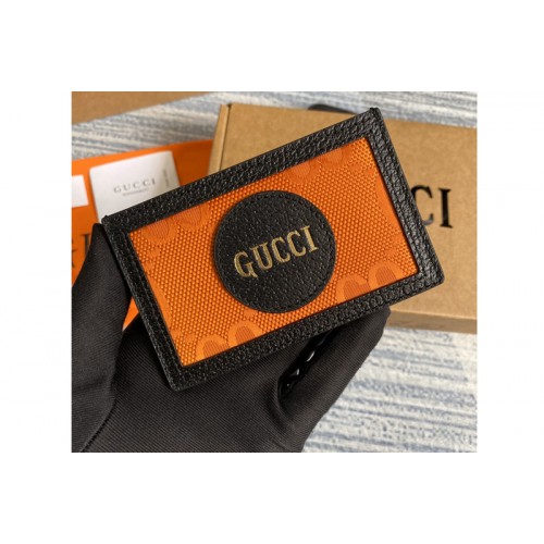 Gucci Off The Grid card case in Orange nylon