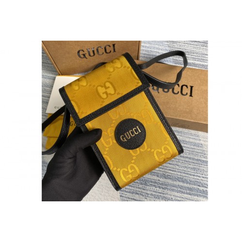 Gucci Off The Grid mini bag in Yellow nylon