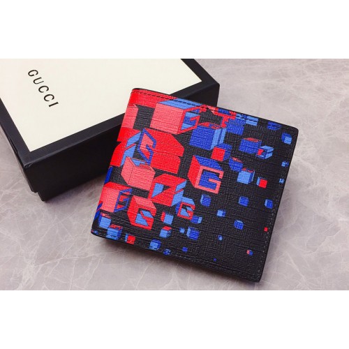 Gucci Square G space print wallet in Supreme canvas