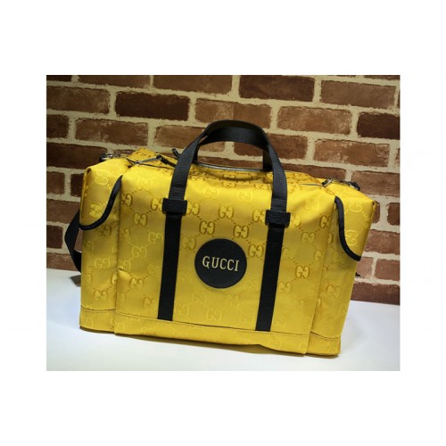 Gucci Off The Grid duffle bag in Yellow nylon