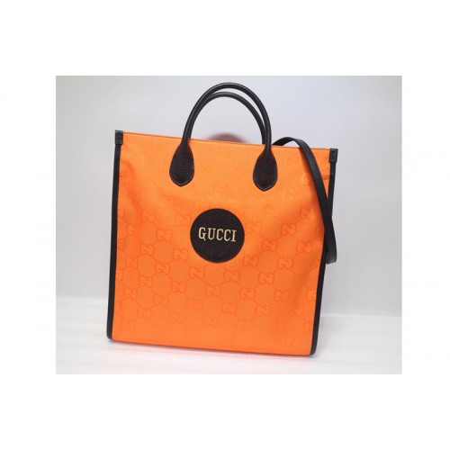 Gucci Off The Grid long tote bag in Orange nylon
