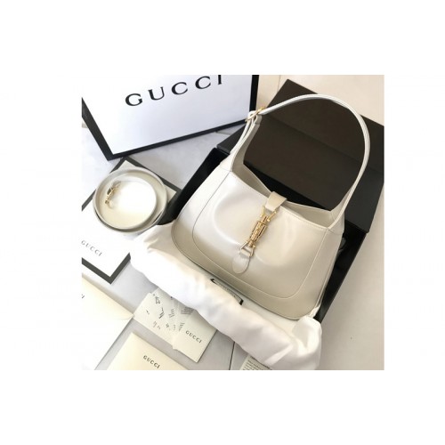 Gucci Jackie 1961 small hobo bag in White leather