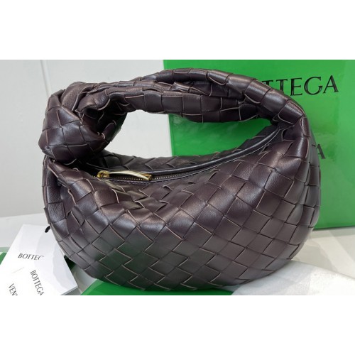 Bottega Veneta Mini Jodie boho bag in Fondant Intrecciato Nappa leather