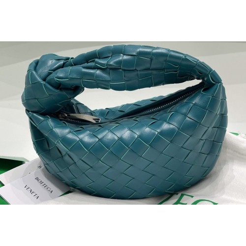 Bottega Veneta Mini Jodie boho bag in Mallard Intrecciato Nappa leather